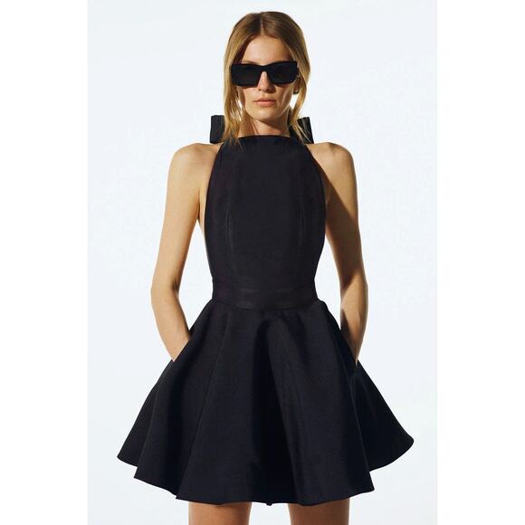 New Arrivals Ilkyaz Ozel NWT Loco Dress Bow Dress In New York 36 FR - Picture 1 of 10